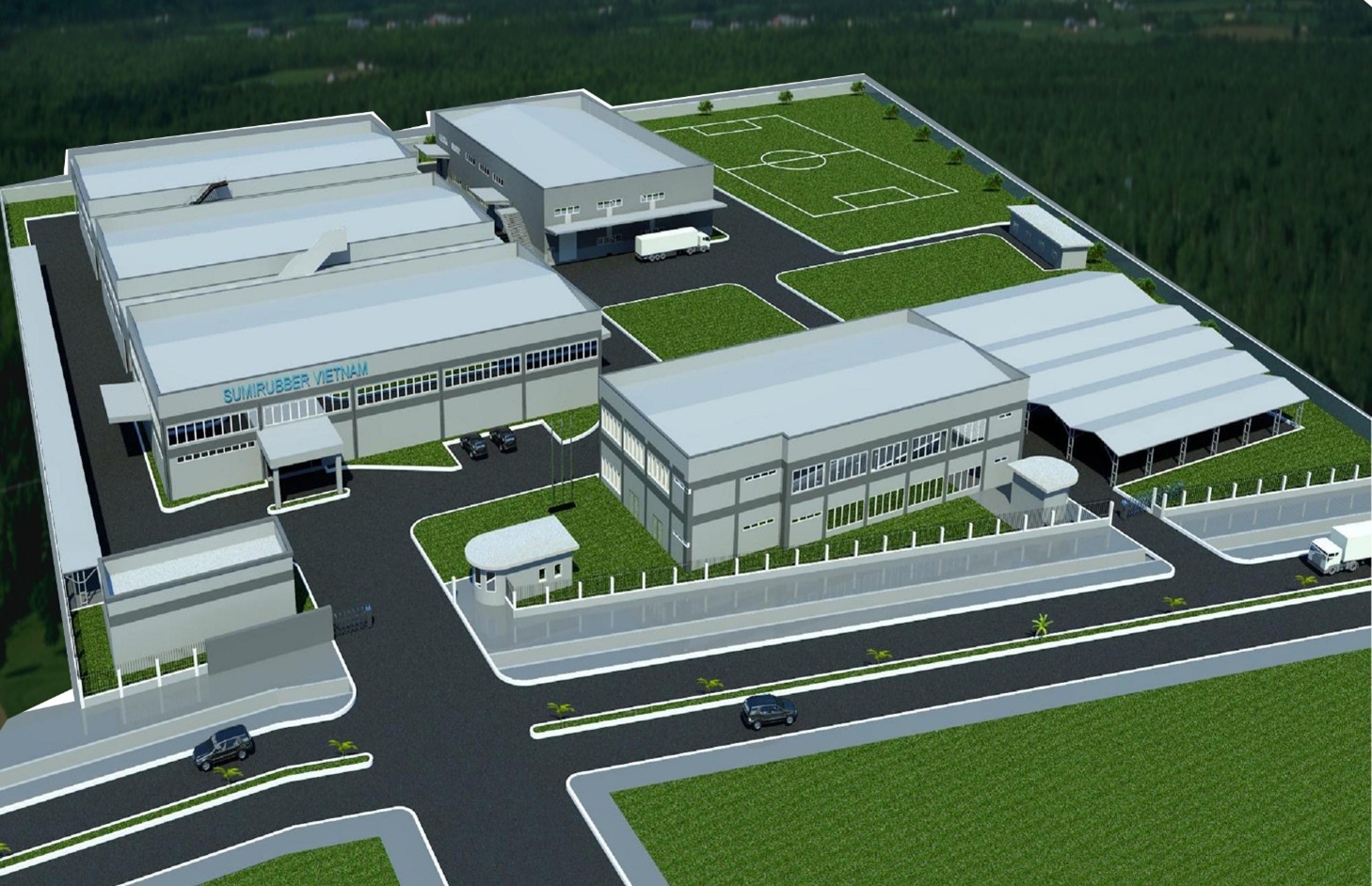 Sumirubber Vietnam Factory